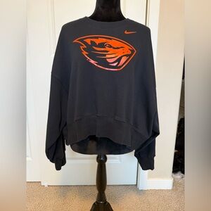 Nike Black Sweatshirt with Beavers Logo